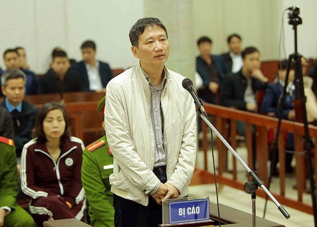 Bị cáo Trịnh Xuân Thanh: Lái xe... tự nhận vali 14 tỷ đồng