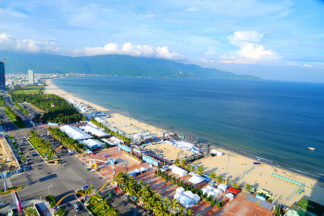 A view of a local burgeoning coastal area (Photo: Nguyen Xuan Tu)