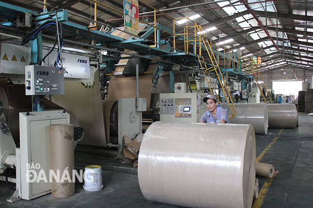 Inside the Tan Long Factory owned by the A Chau Architecture and Trading Co Ltd