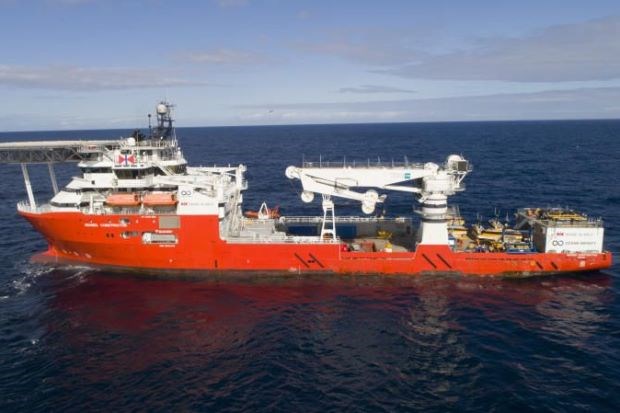This undated handout picture released on Jan 10, 2018 by the company Ocean Infinity shows the vessel 'Seabed Constructor' which has been dispatched to the southern Indian Ocean to search for the wreckage of the missing plane MH370. (Source: thestar.com.my)