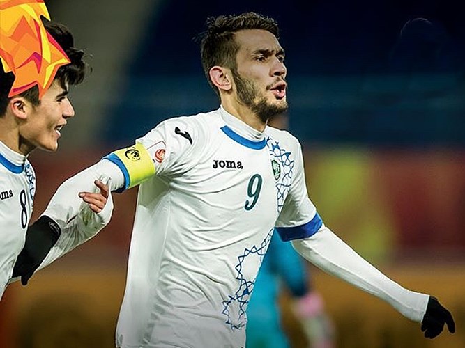 Tiền đạo Zabikhillo Urinboev (U23 Uzbekistan):Anh là cầu thủ mở tỷ số trận đấu. Ngoài ra, với thể hình cao to khiến hàng thủ của U23 Hàn Quốc vất vả theo kèm.