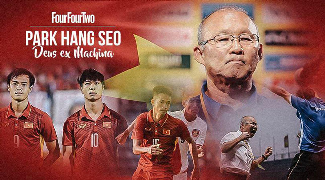HLV Park Hang-seo đã giúp U23 Việt Nam làm nên lịch sử trong một giải đấu cấp châu lục. Ảnh: Fourfourtwo