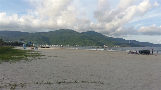  The beach at Man Thai Bay on Son Tra Peninsula (Photo: VNS)