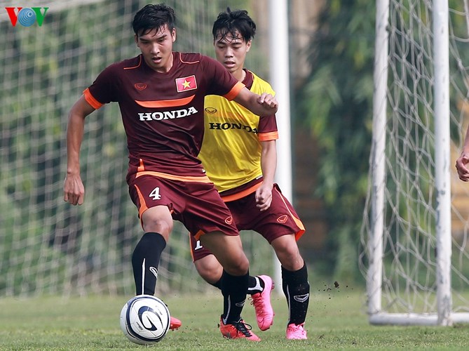 Trung vệ Đào Duy Khánh (sinh năm 1994): Cầu thủ của Hà Nội FC có thể hình lý tưởng, cao 1m83 cùng thân hình 