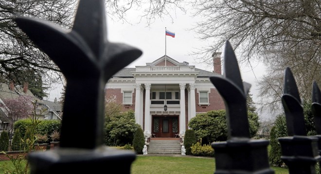 Tổng lãnh sự quán Nga tại Seattle (Mỹ) đóng cửa, toàn bộ tài sản được dọn đi