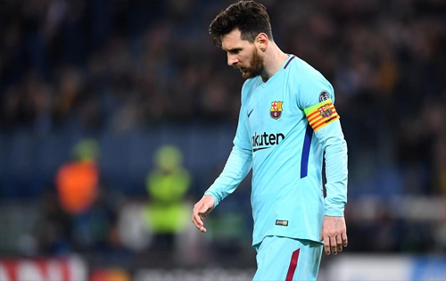 Messi và các đồng đội có trận đấu tệ nhất từ đầu mùa. 