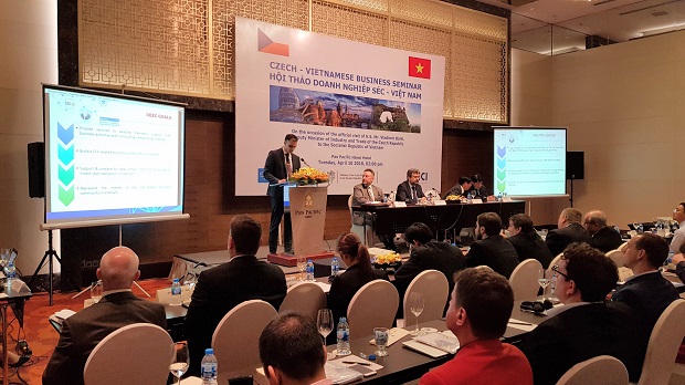   An overview of the Czech-Viet Nam Business Seminar (Photo: ceecvn.org)