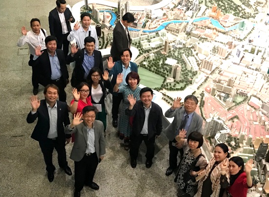 City learns about Singapore’s experience in urban planning