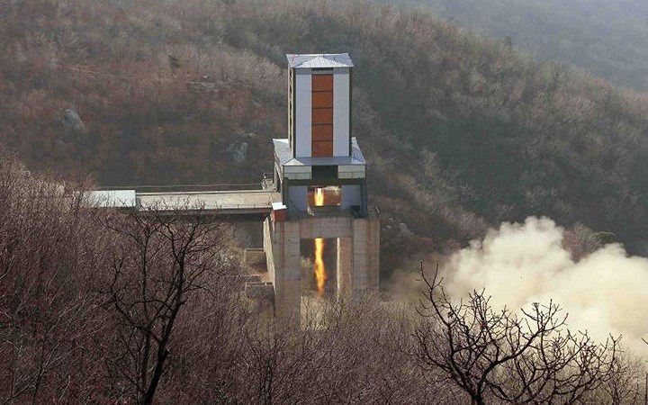 Trong tháng 4/2016, Triều Tiên đã thử nghiệm động cơ mới cho tên lửa liên lục địa tại Trung tâm Vũ trụ Sohae, thuộc tỉnh Bắc Pyongan. 