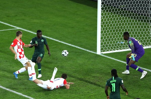 Croatia 2 - 0 Nigeria: 