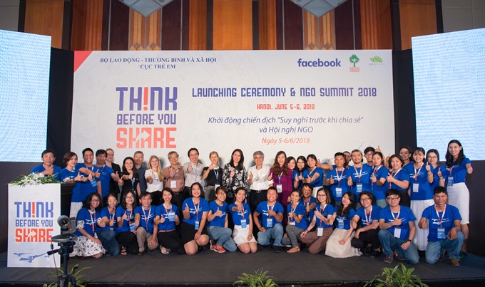 Facebook, in collaboration with the Management and Sustainable Development Institute (MSD), officially launched “Think Before You Share,” an online safety programme, in Việt Nam on June 5. — Photo MSD Read more at http://vietnamnews.vn/society/449385/think-before-you-share-online-safety-campaign-launched-in-viet-nam.html#D4RoYAwLB2BBfUib.99