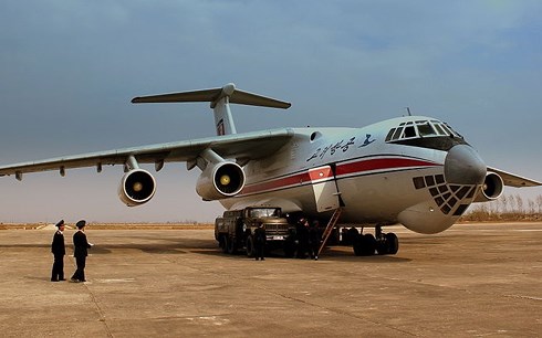 Cận cảnh máy bay vận tải Iluyshin-76. Ảnh: Wikimedia