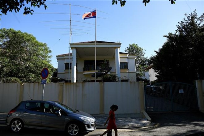 The Embassy of the Democratic People’s Republic of Korea in Kuala Lumpur, Malaysia (Photo: VNA)