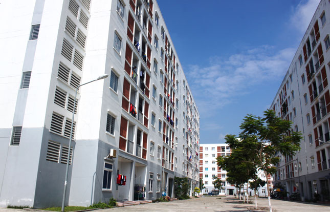 Khu chung cư Hòa Xuân từng là “điểm nóng” sang nhượng và cho thuê trái phép căn hộ, nay công tác quản lý đã được siết chặt.