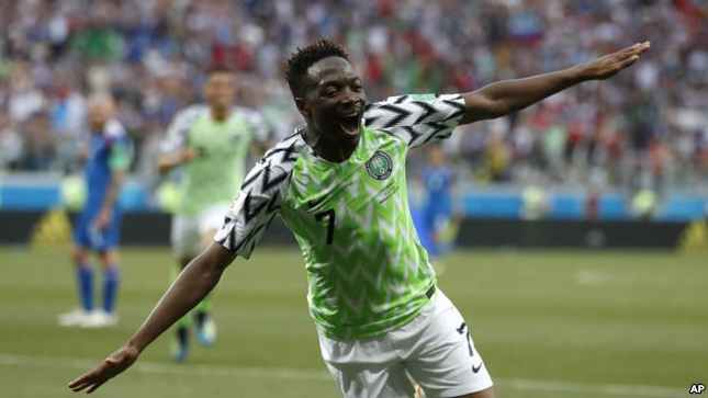 Áo đấu ấn tượng của Nigeria. Ảnh: Internet	