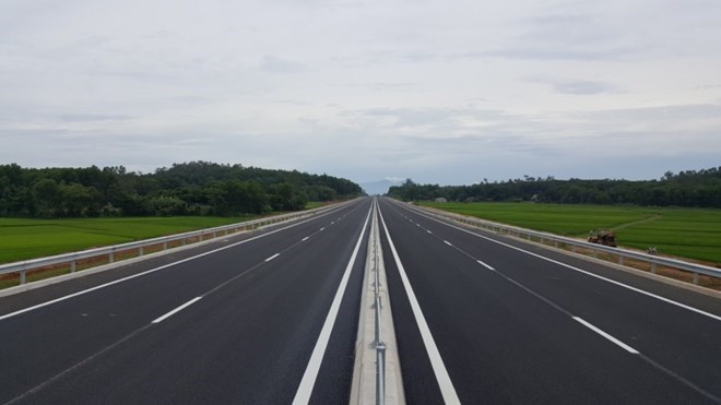Dự án xây dựng đường cao tốc Đà Nẵng-Quảng Ngãi đã được hoàn thành và dự kiến thông xe vào cuối tháng Bảy. (Ảnh: VEC cung cấp)