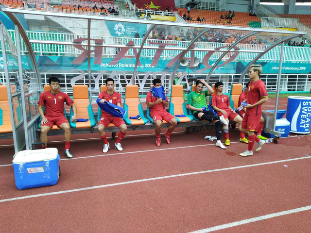 Các cầu thủ dự bị của Olympic Việt Nam