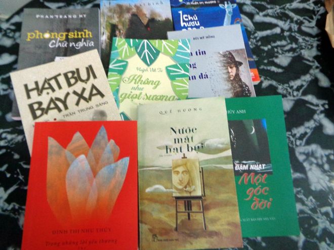 Một số tác phẩm văn học của các tác giả Đà Nẵng ấn hành trong năm 2018.
