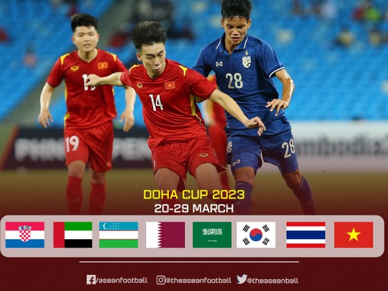 Tân HLV trưởng U23 Việt Nam ra mắt tại Doha Cup 2023