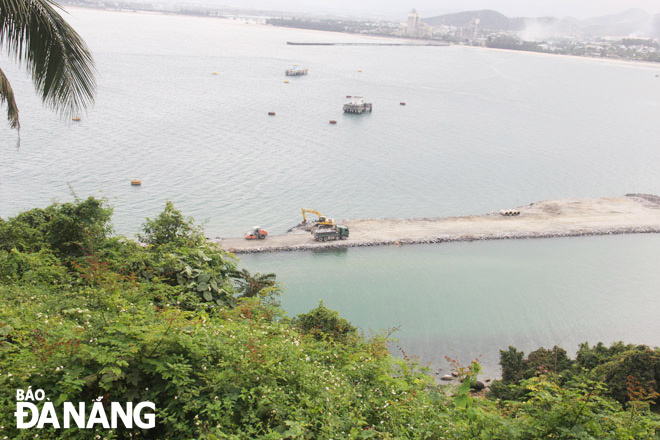 Dự án cảng Liên Chiểu đã được đầu tư để hiện thực hóa mục tiêu Nghị quyết 43-NQ/TW đưa Đà Nẵng thành trung tâm logistics, thành phố cảng biển. Ảnh: BÌNH PHÚ