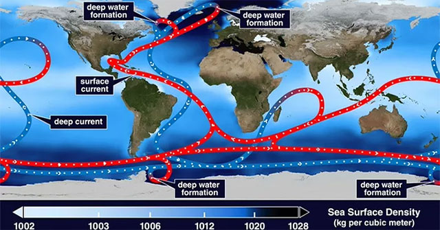 Dòng hải lưu Đại Tây Dương sẽ biến mất vào năm 2025?