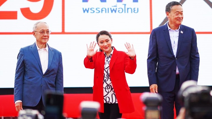 Thái Lan: Đảng Pheu Thai công bố ứng cử viên Thủ tướng