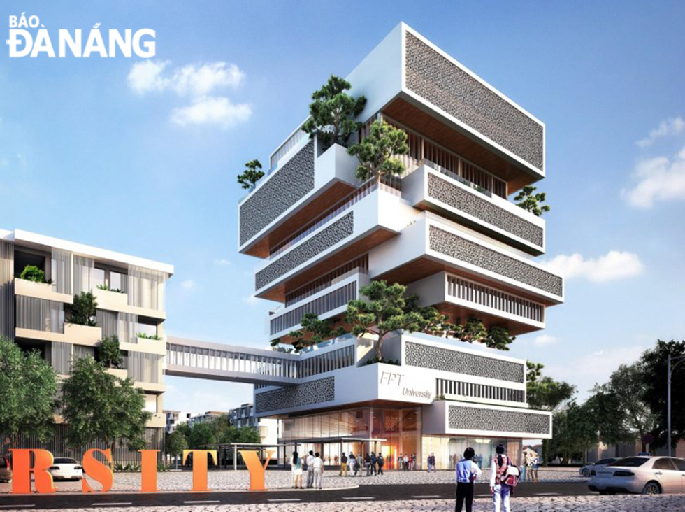 Thiết kế toà nhà Alpha của ĐH FPT Đà Nẵng được giải thưởng World Architecture Award