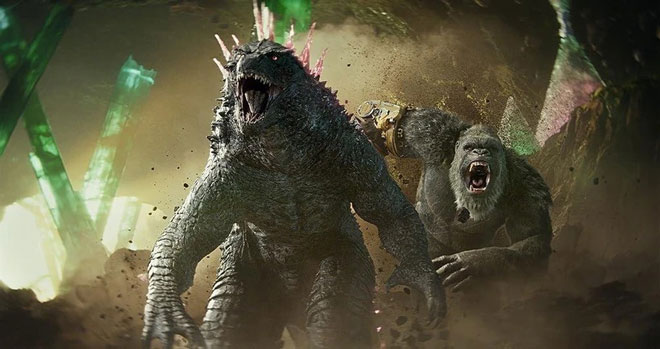 Một cảnh trong phim “Godzilla x Kong: The New Empire”. Ảnh: IMDP