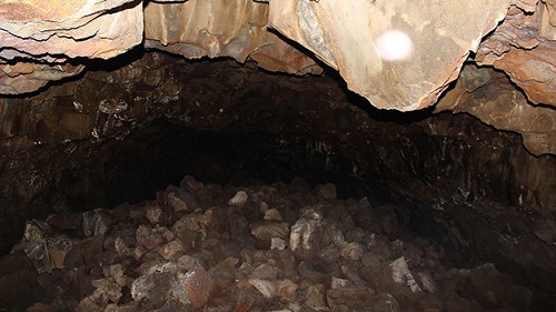 A volcanic cave in the Dray Sap area in Krong No District, Dak Nong Province.
