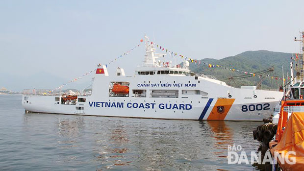 Tàu Cảnh sát biển Việt Nam do Tổng Công ty Sông Thu đóng.