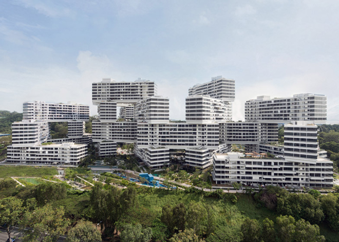 Công trình Interlace (Đan xen) do KTS Ole Scheeren thiết kế vừa được trao giải thưởng lớn nhất tại Festival Kiến trúc Thế giới diễn ra ở Singapore.