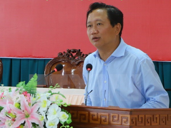 Bộ Công an đã chính thức ra quyết định truy nã toàn quốc và quốc tế đối với ông Trịnh Xuân Thanh từ 16/9. (Ảnh: TTXVN)