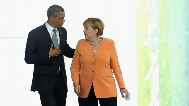 Tổng thống Mỹ Barack Obama và Thủ tướng Đức Angela Merkel đã làm việc với nhau suốt 8 năm qua.    Ảnh: ABC News