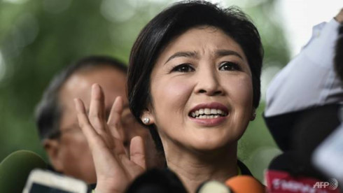 Thủ tướng Thái Lan Yingluck Shinawatra. Ảnh: AFP.