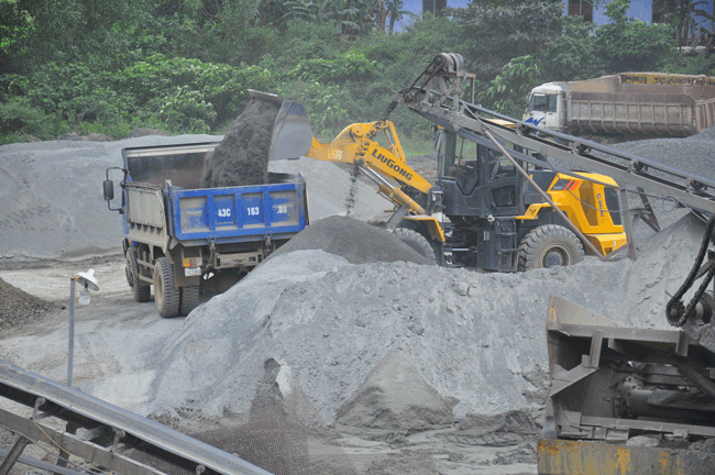 Hoạt động của các mỏ khoáng sản trên địa bàn huyện Hòa Vang
