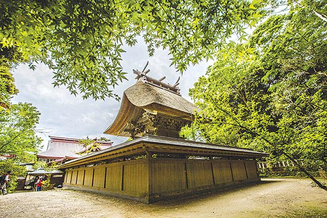 Đền thờ Oarai Isosaki-jinja.