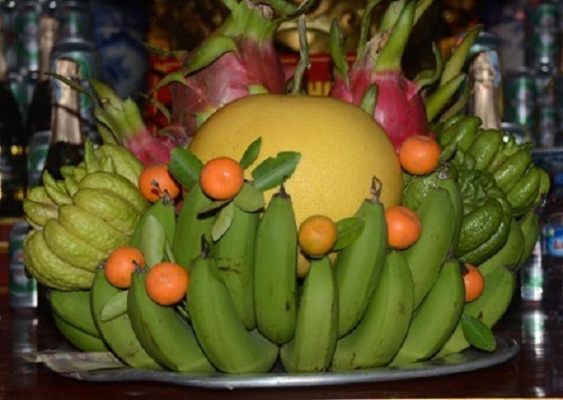 Five-fruit tray (Source: english.vietnamnet.vn)