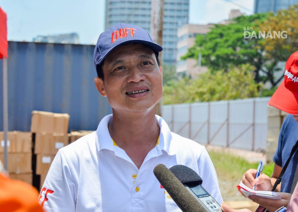 Anh Huỳnh Ngọc Chính - Đội trưởng Đội pháo hoa Đà Nẵng - Việt Nam chia sẻ: 