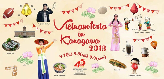 Viet Nam festival in  Kanagawa prefecture (Photo: organiser of the festival)