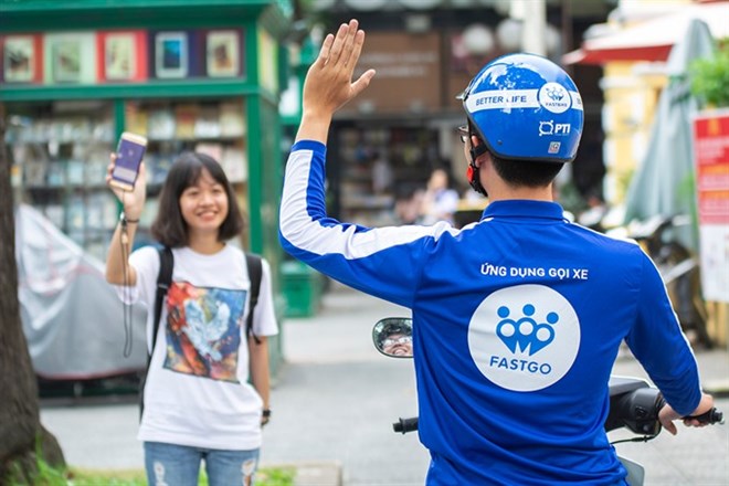 FastGo has officially launched its services in Dong Nai and Binh Duong provinces (Photo: VNA)