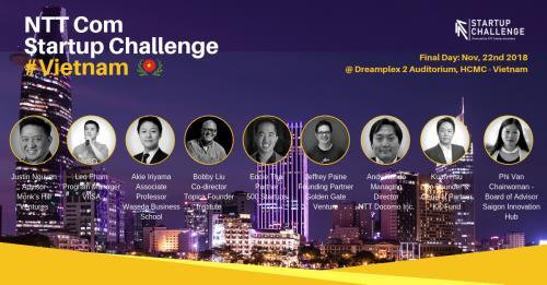 The final round of NTT Com Startup Challenge, a contest for Vietnamese startups, will be held in Ho Chi Minh City on 22 November