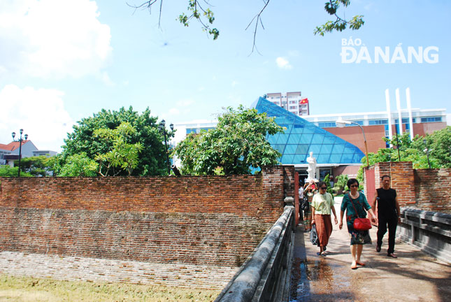 The Museum of Da Nang incorporates the reconstructed walls of the Dien Hai Citadel