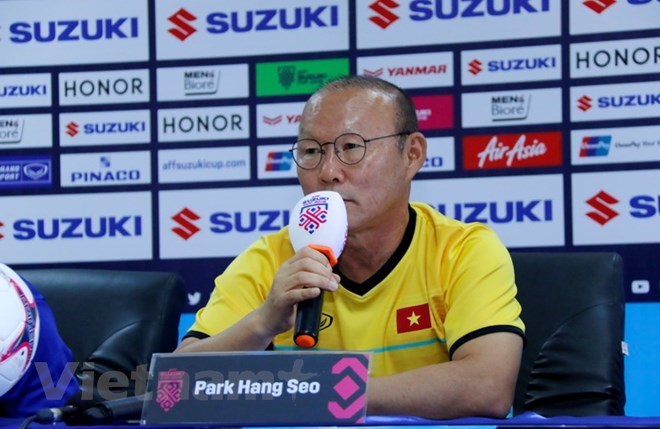 Coach Park Hang-Seo (Photo: VNA)
