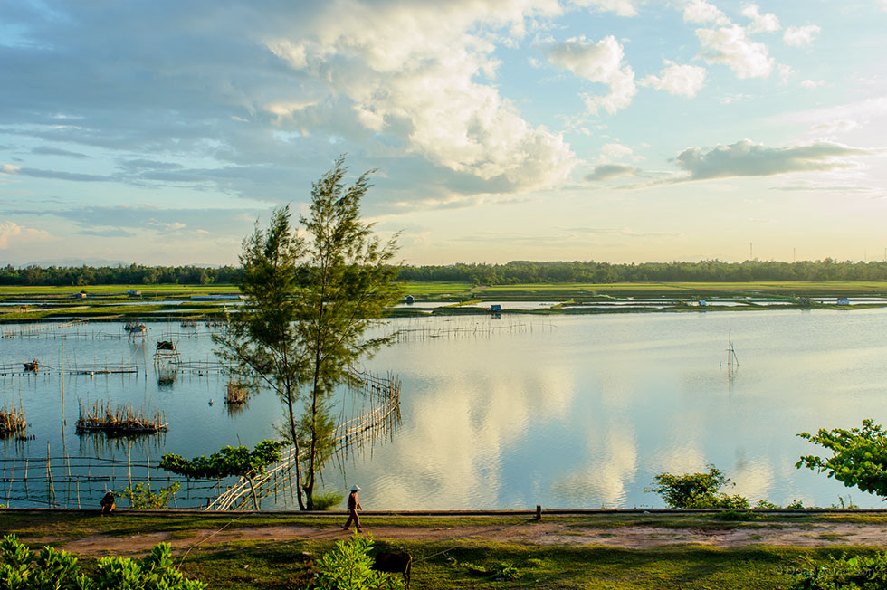 Peaceful Truong Giang River
