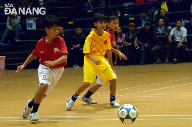 Đội Liên Chiểu vô địch giải Bóng đá Nhi đồng thành phố 2019