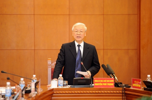 Tiểu ban Văn kiện Đại hội XIII của Đảng họp phiên đầu tiên, dưới sự chủ trì của Tổng Bí thư, Chủ tịch nước Nguyễn Phú Trọng, Trưởng Tiểu ban Văn kiện. 