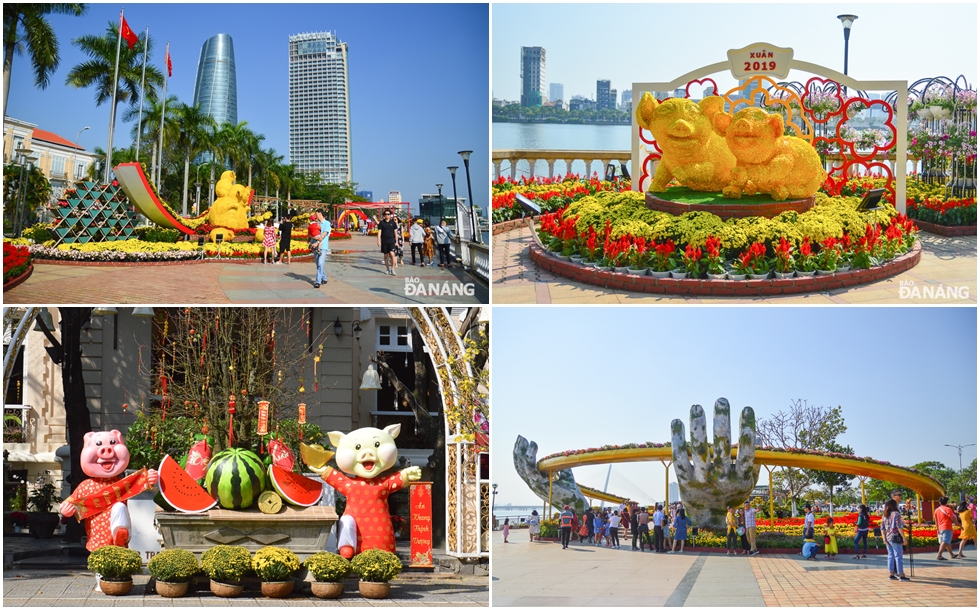 Lunar New Year’s mascot symbol at this year’s flower street, the 29 March Park and many local restaurants.