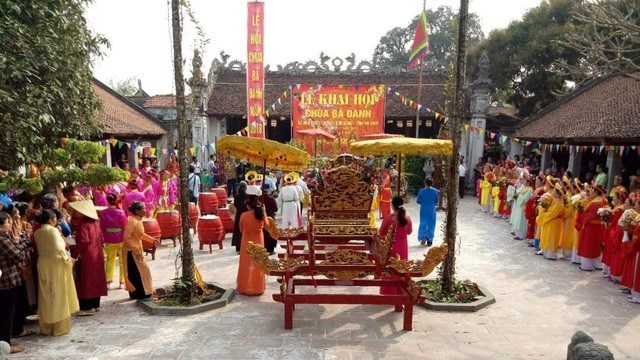 Ba Danh Pagoda Festival in Ha Nam province (Photo:hanam.gov.vn)