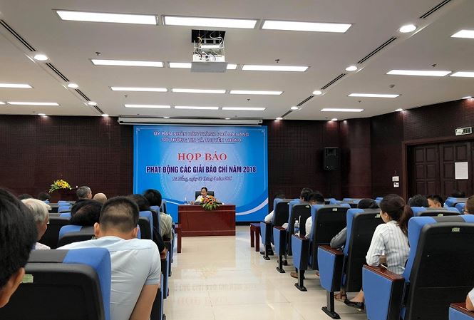 Thông báo: Về việc tổ chức Giải Báo chí thành phố Đà Nẵng lần thứ XVI - Năm 2018