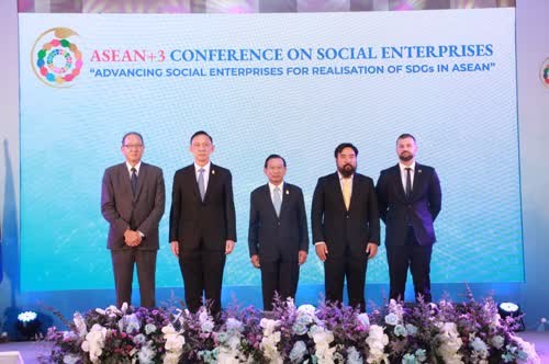 Thailand’s Ministry of Social Development and Human Security (MSDHS) organised the ASEAN 3 Conference on Social Enterprises, engaging regional leaders to promote sustainable development (Photo: thainews.prd.go.th)